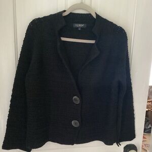 Clorinda Black Knit Sweater